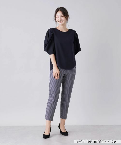 Leilian / レリアン その他パンツ | チェック柄イージーパンツ | 詳細4