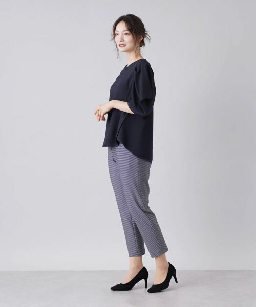 Leilian / レリアン その他パンツ | チェック柄イージーパンツ | 詳細5