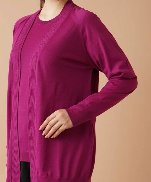 Leilian / レリアン カーディガン・ボレロ | トッパーカーディガン【GEMMA】 | 詳細12