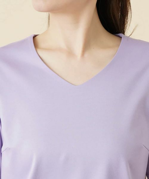 Leilian / レリアン ニット・セーター | Vネックカットソー | 詳細12