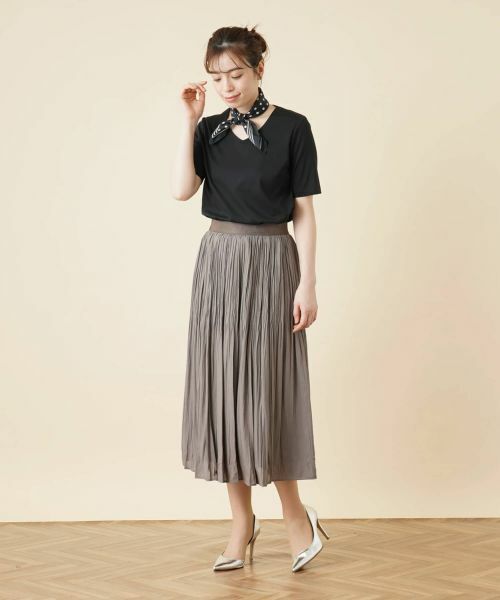 Leilian / レリアン ニット・セーター | Vネックカットソー | 詳細18