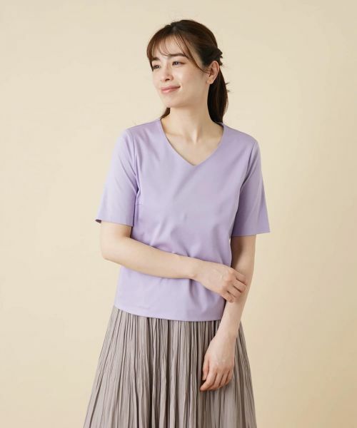 Leilian / レリアン ニット・セーター | Vネックカットソー | 詳細7