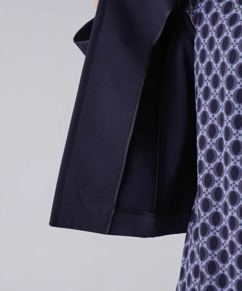 Leilian / レリアン テーラードジャケット | ストレッチノーカラージャケット | 詳細13
