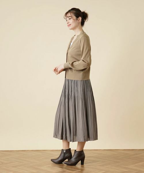 Leilian / レリアン カーディガン・ボレロ | ラメシアーカーディガン | 詳細2