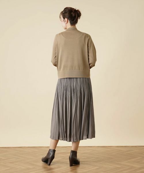 Leilian / レリアン カーディガン・ボレロ | ラメシアーカーディガン | 詳細3