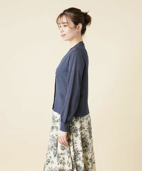 Leilian / レリアン カーディガン・ボレロ | ラメシアーカーディガン | 詳細8