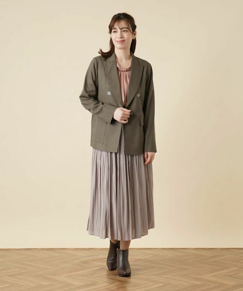 Leilian / レリアン テーラードジャケット | ダブルテーラードジャケット | 詳細1