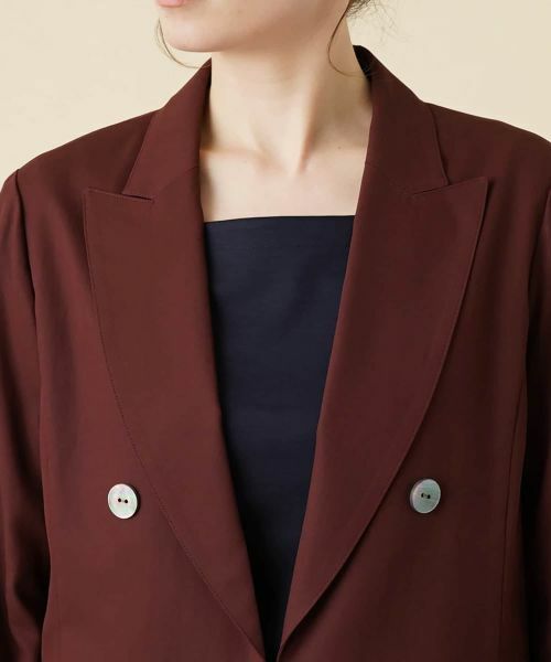 Leilian / レリアン テーラードジャケット | ダブルテーラードジャケット | 詳細10
