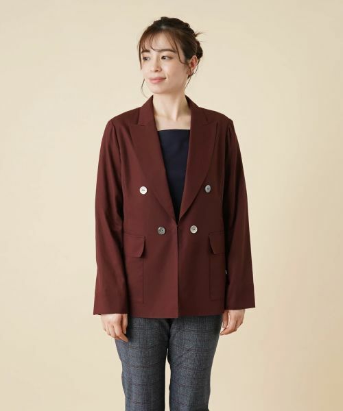 Leilian / レリアン テーラードジャケット | ダブルテーラードジャケット | 詳細7
