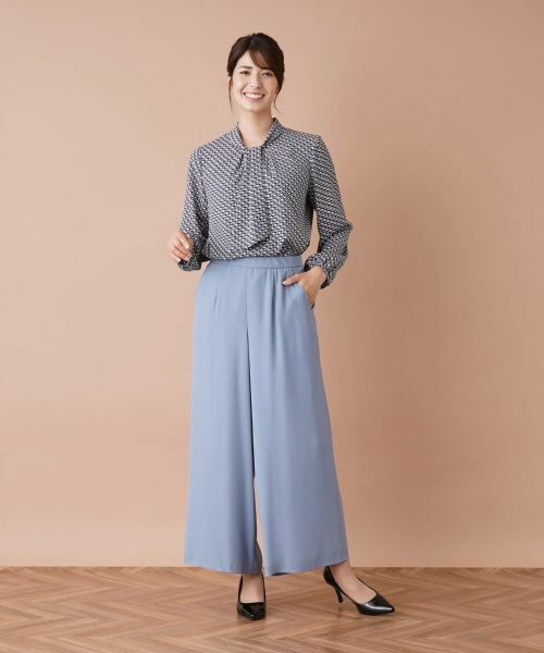Leilian / レリアン その他パンツ | ワンタックワイドパンツ | 詳細1