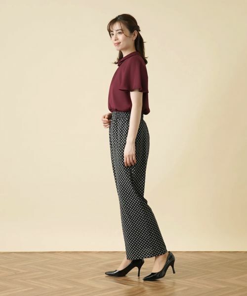 Leilian / レリアン その他パンツ | 総柄ワイドパンツ | 詳細2