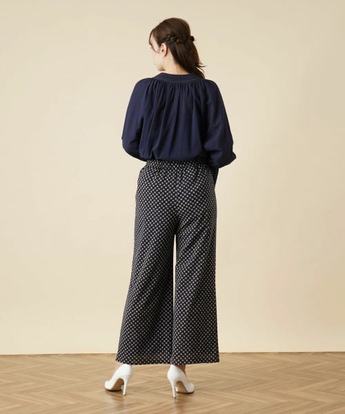Leilian / レリアン その他パンツ | 総柄ワイドパンツ | 詳細6