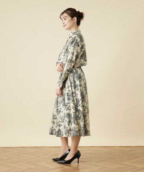 Leilian / レリアン シャツ・ブラウス | ボタニカルフラワーブラウス | 詳細2