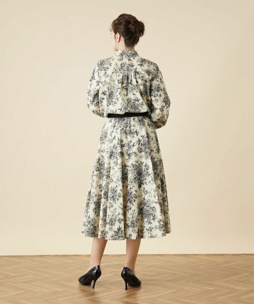 Leilian / レリアン シャツ・ブラウス | ボタニカルフラワーブラウス | 詳細3