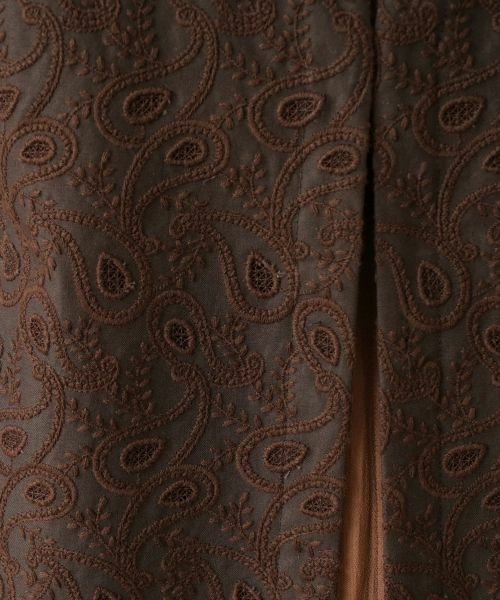 Leilian / レリアン テーラードジャケット | ペイズリーロングベスト | 詳細15