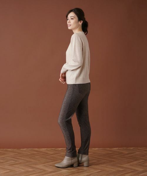 Leilian / レリアン カーディガン・ボレロ | カシミヤクルーネックカーディガン | 詳細2