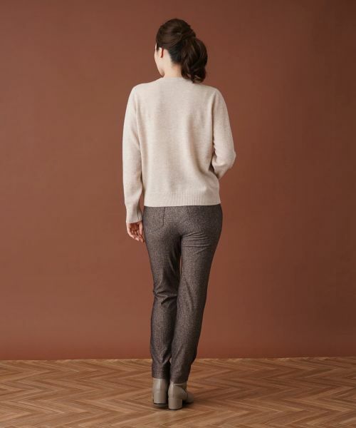 Leilian / レリアン カーディガン・ボレロ | カシミヤクルーネックカーディガン | 詳細3