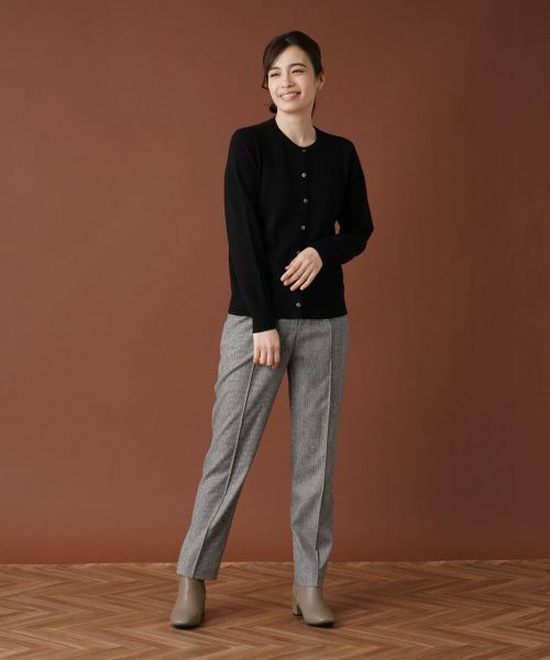 Leilian / レリアン カーディガン・ボレロ | カシミヤクルーネックカーディガン | 詳細4