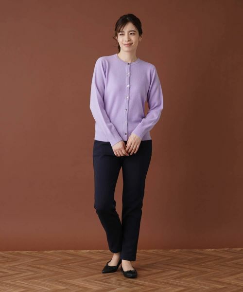 Leilian / レリアン カーディガン・ボレロ | カシミヤクルーネックカーディガン | 詳細7