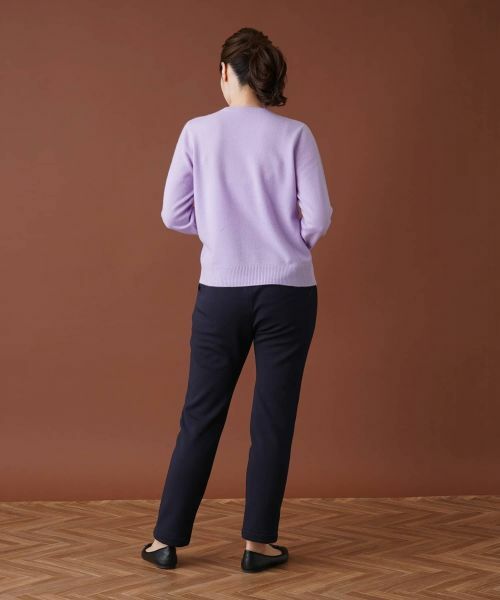Leilian / レリアン カーディガン・ボレロ | カシミヤクルーネックカーディガン | 詳細9