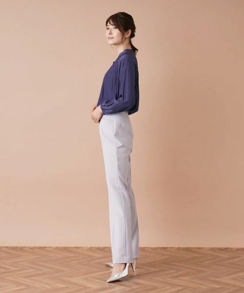 Leilian / レリアン その他パンツ | ストレッチセンタープレスパンツ | 詳細12