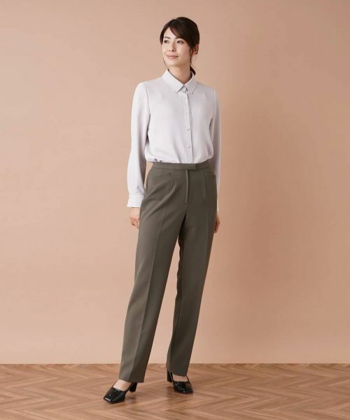 Leilian / レリアン その他パンツ | ストレッチセンタープレスパンツ | 詳細14