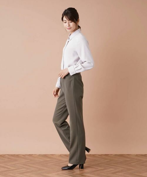 Leilian / レリアン その他パンツ | ストレッチセンタープレスパンツ | 詳細15