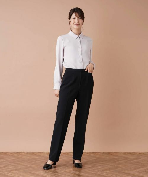 Leilian / レリアン その他パンツ | ストレッチセンタープレスパンツ | 詳細17
