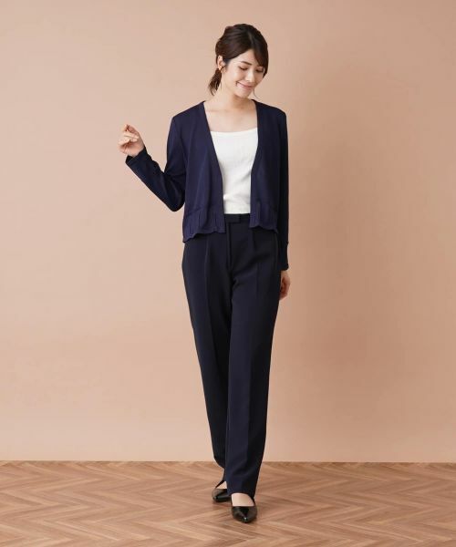 Leilian / レリアン その他パンツ | ストレッチセンタープレスパンツ | 詳細20