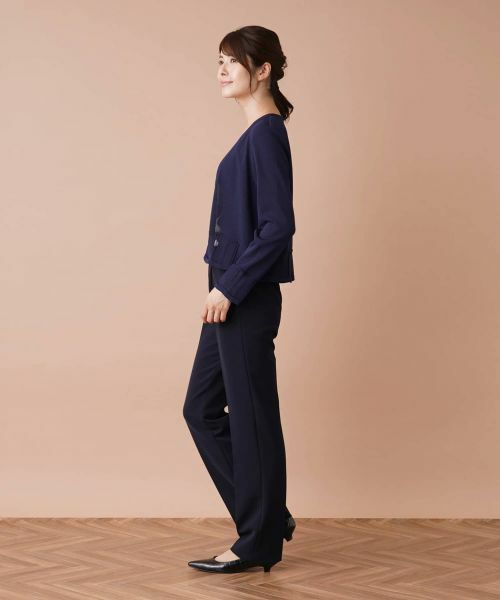 Leilian / レリアン その他パンツ | ストレッチセンタープレスパンツ | 詳細21