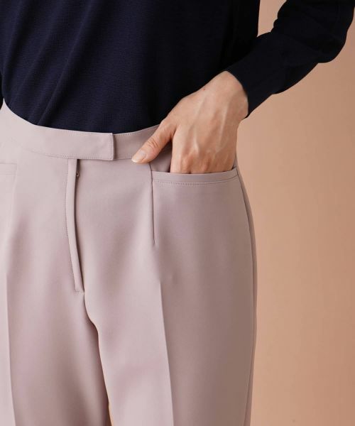 Leilian / レリアン その他パンツ | ストレッチセンタープレスパンツ | 詳細8