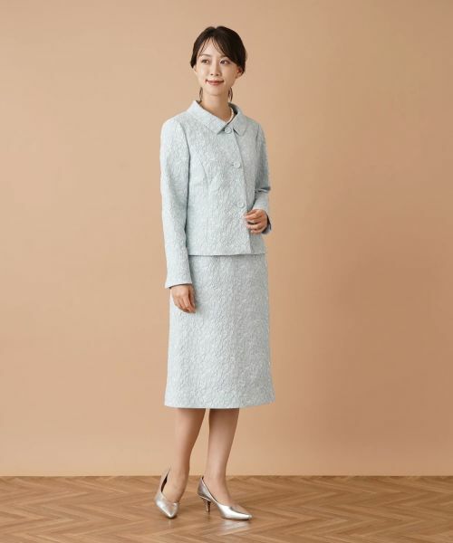 Leilian / レリアン セットアップ | ジャカードセレモニースーツ【セレモニー】 | 詳細1