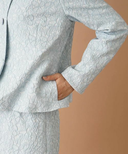 Leilian / レリアン セットアップ | ジャカードセレモニースーツ【セレモニー】 | 詳細9