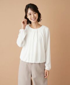Leilian / レリアン シャツ・ブラウス | タックブラウス【セレモニー】