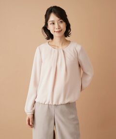 Leilian / レリアン シャツ・ブラウス | タックブラウス【セレモニー】