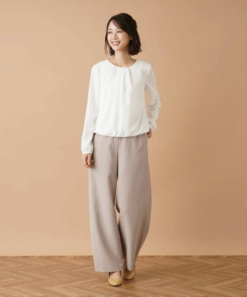 Leilian / レリアン シャツ・ブラウス | タックブラウス【セレモニー】 | 詳細11