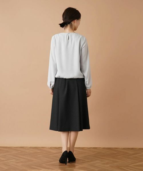 Leilian / レリアン シャツ・ブラウス | タックブラウス【セレモニー】 | 詳細3