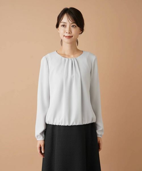 Leilian / レリアン シャツ・ブラウス | タックブラウス【セレモニー】 | 詳細4