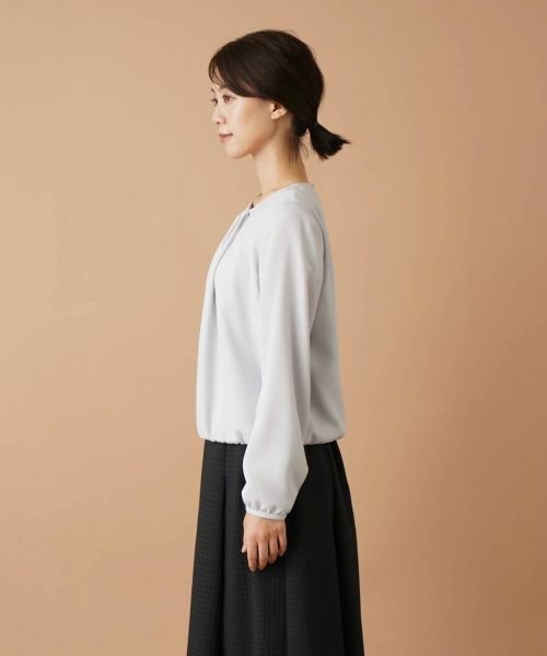 Leilian / レリアン シャツ・ブラウス | タックブラウス【セレモニー】 | 詳細5