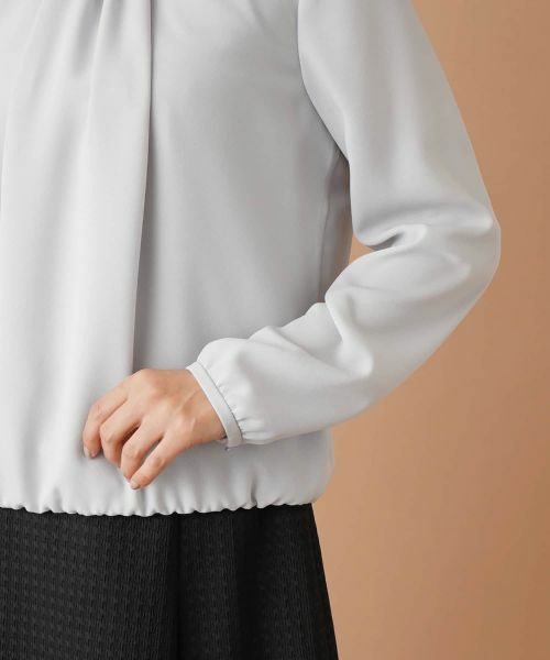 Leilian / レリアン シャツ・ブラウス | タックブラウス【セレモニー】 | 詳細9