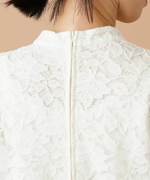Leilian / レリアン シャツ・ブラウス | レース切り替えブラウス【セレモニー】 | 詳細8