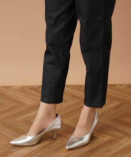 Leilian / レリアン デニムパンツ | バックシームスリムパンツ【L JEANS】 | 詳細11