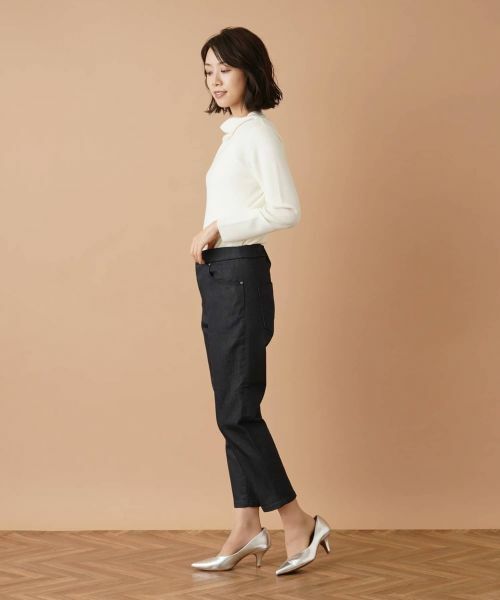 Leilian / レリアン デニムパンツ | バックシームスリムパンツ【L JEANS】 | 詳細2
