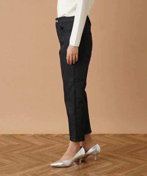Leilian / レリアン デニムパンツ | バックシームスリムパンツ【L JEANS】 | 詳細5