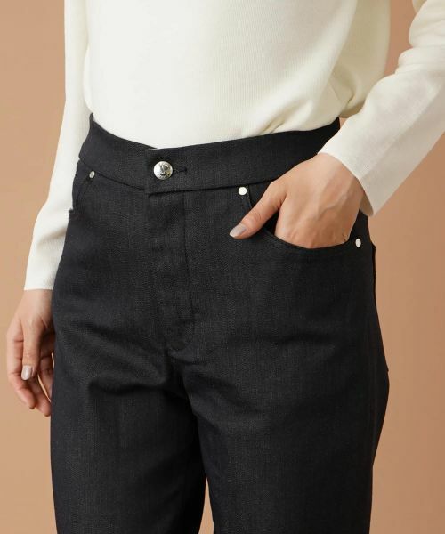 Leilian / レリアン デニムパンツ | バックシームスリムパンツ【L JEANS】 | 詳細7