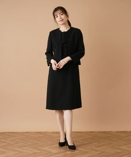 Leilian / レリアン ドレス | ブレザー・ジャケット・ワンピースセット【ブラックフォーマル】 | 詳細13