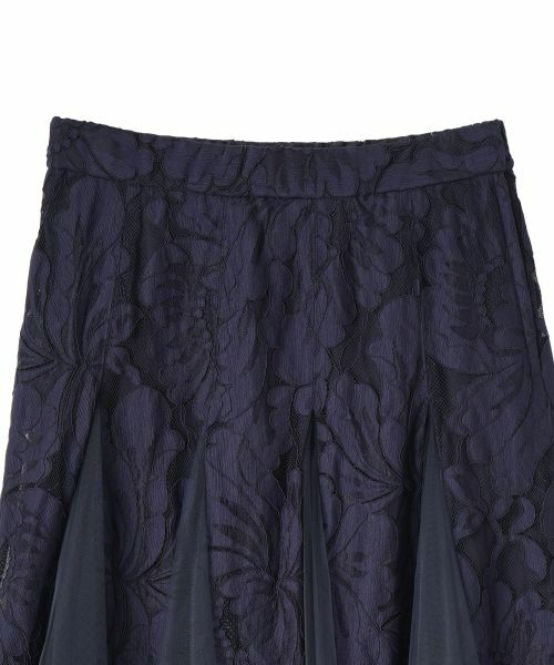 Leilian / レリアン ミニ・ひざ丈スカート | レースフレアスカート | 詳細2