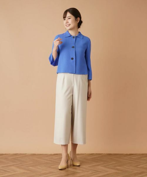 Leilian / レリアン その他パンツ | ストレッチワイドパンツ | 詳細1