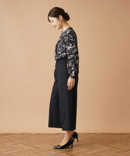 Leilian / レリアン その他パンツ | ストレッチワイドパンツ | 詳細12