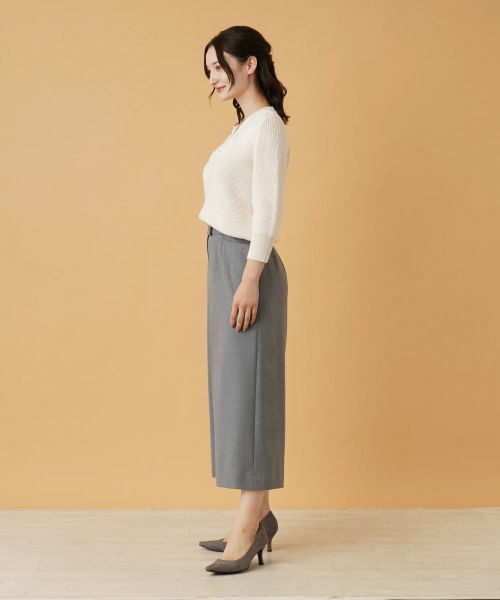 Leilian / レリアン その他パンツ | ストレッチワイドパンツ | 詳細18